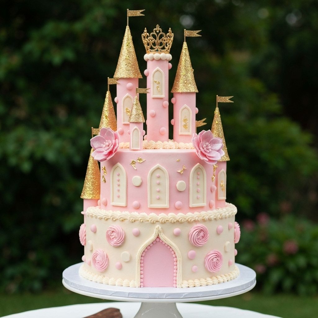 Girls Themed Birthday Cakes