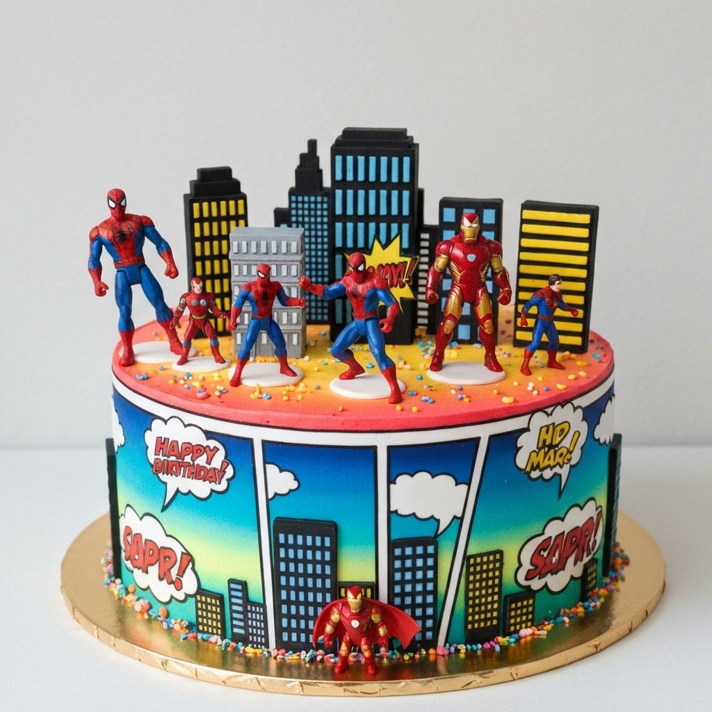 Boys Themed Birthday Cakes